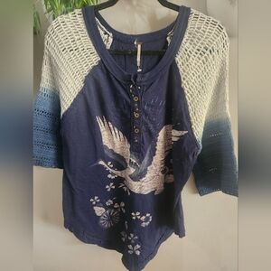Free People Crane Henley NWTH